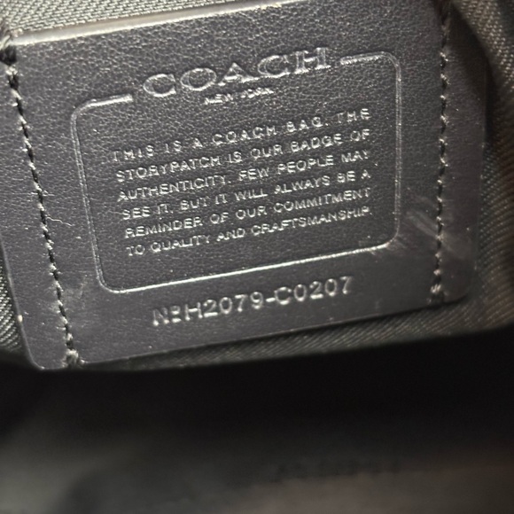 COACH Gingham Print Chaise Crossbody - Picture 16 of 16